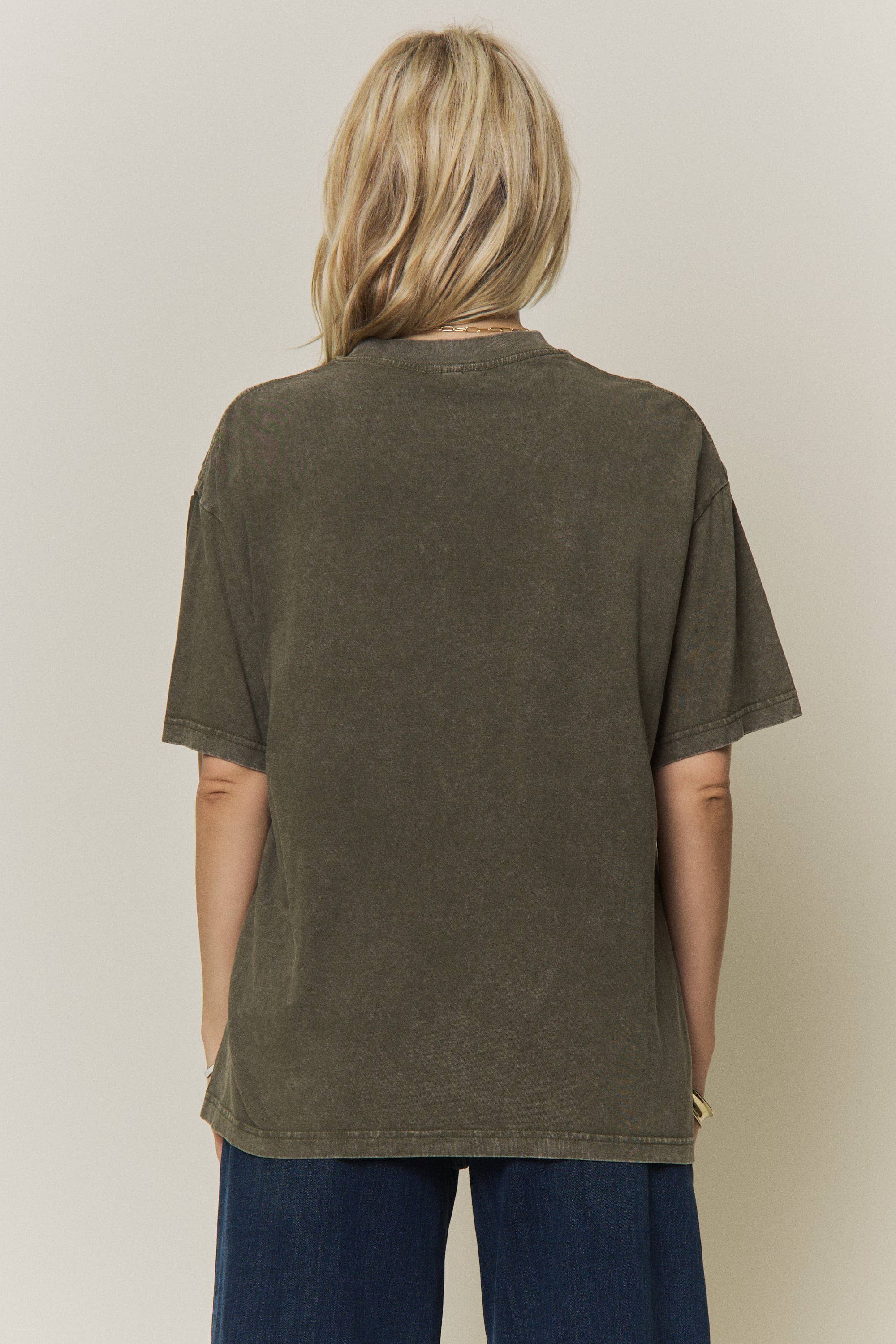 DROP SHOULDER TOP