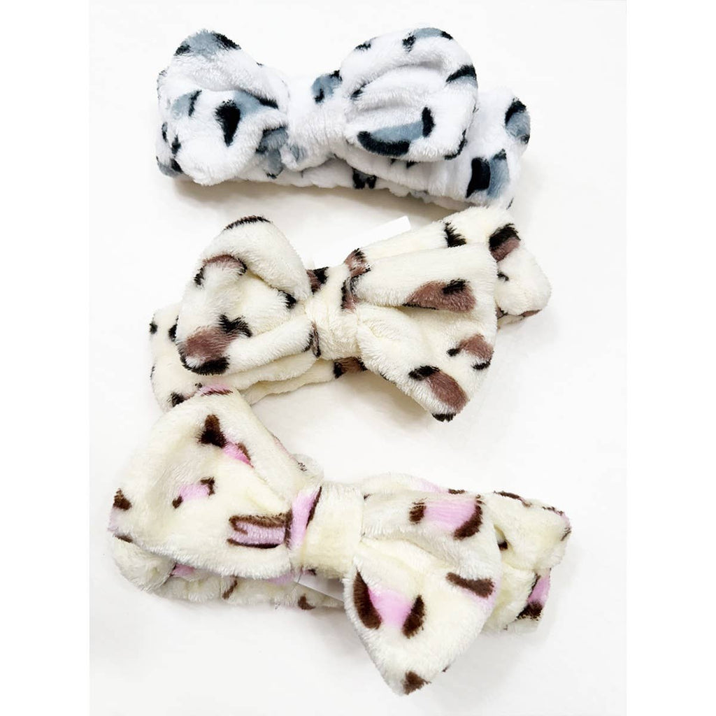 Leopard Print Shower Headwrap