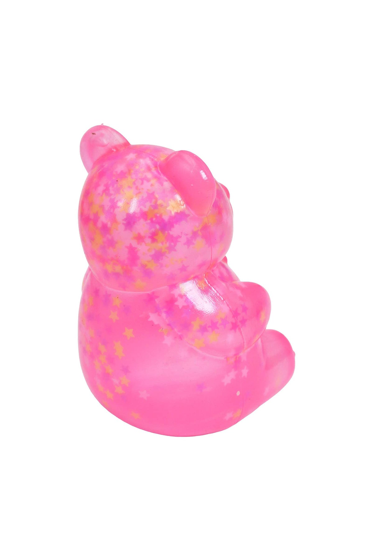 Star Confetti Teddy Bear Thick Maltose Putty Filled Squishy