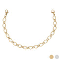 Trucker Hat Chain: Hammered Oval Chain