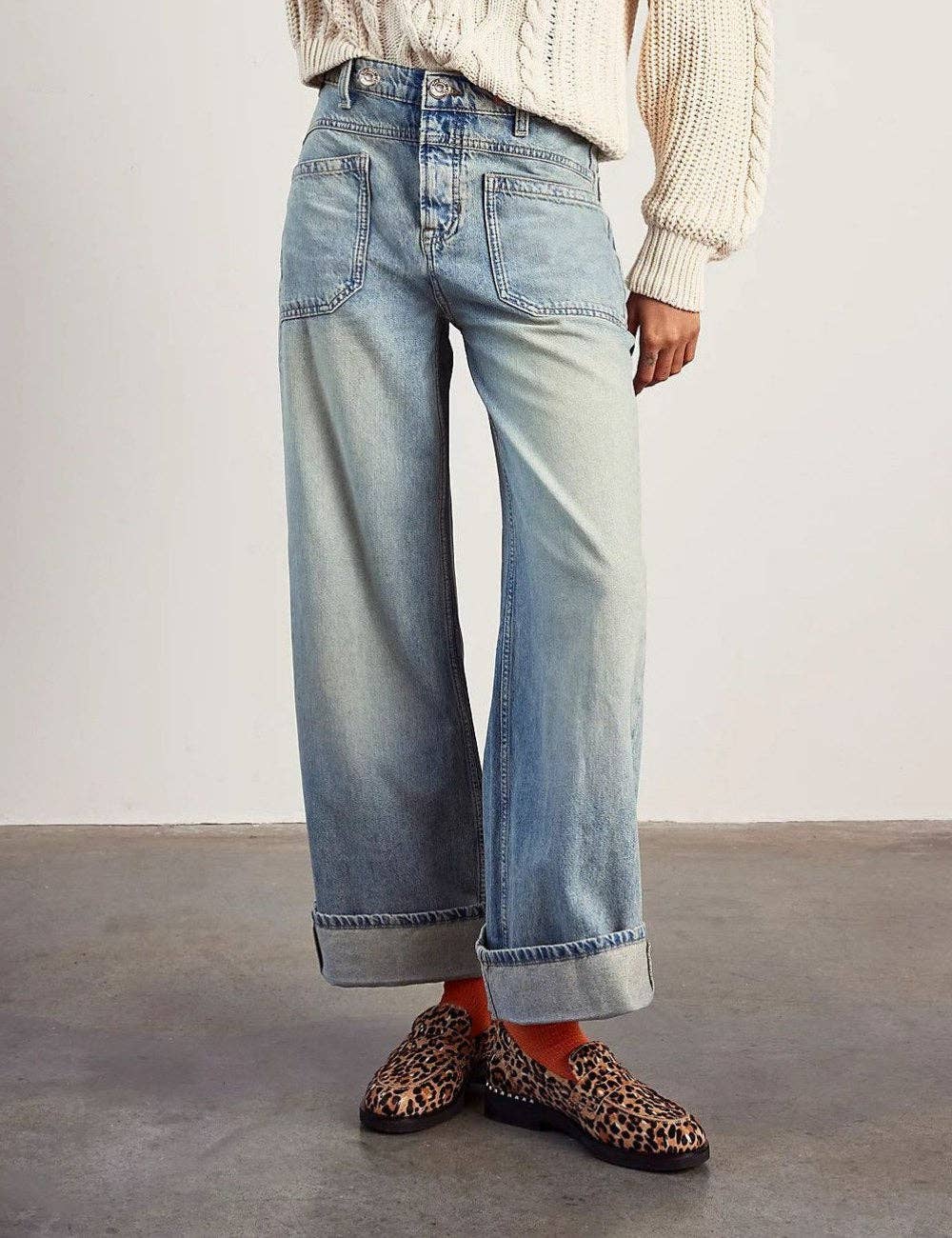 Street Straight Leg Jeans