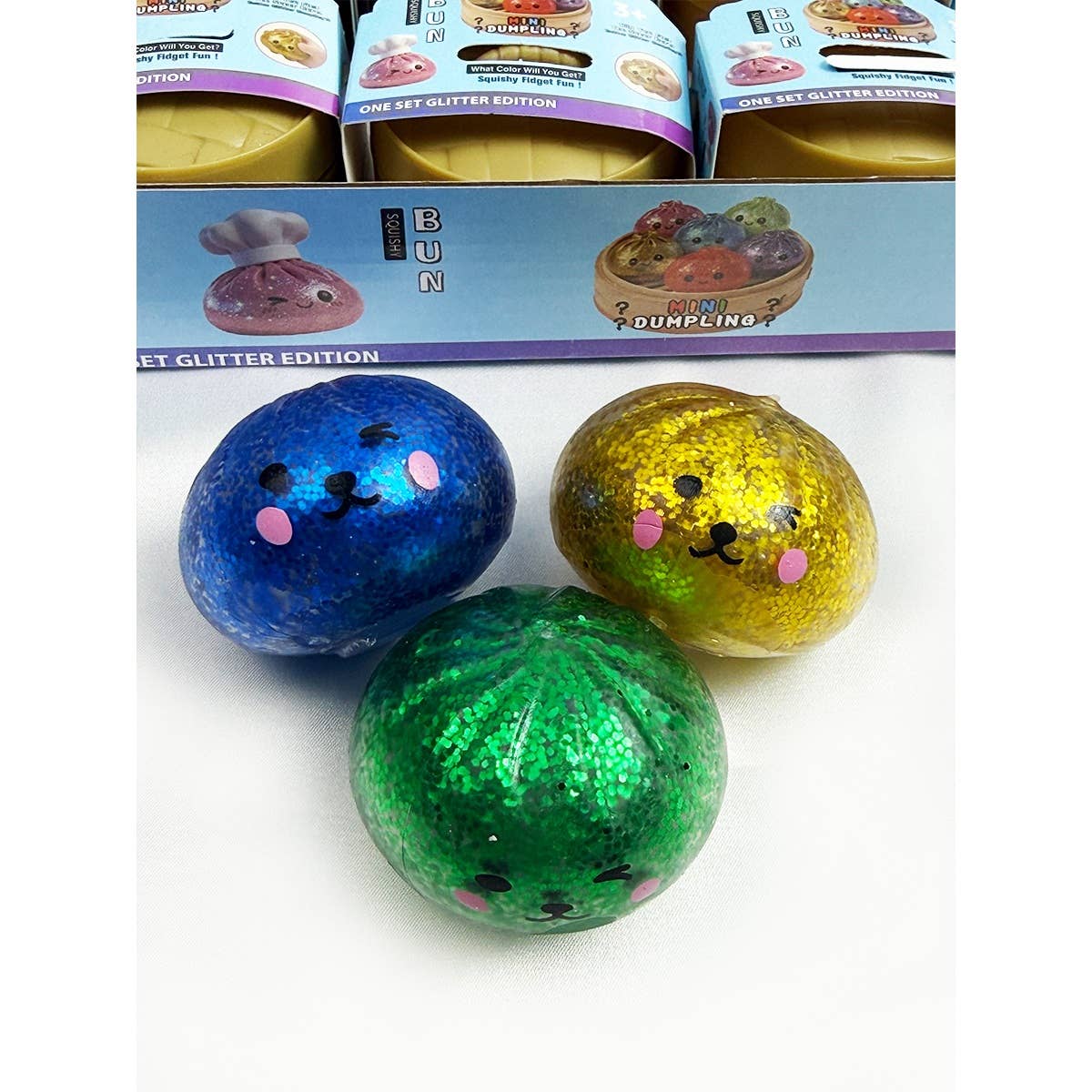 Mini Glittered Dumpling