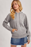 Knit Sweater Hoodie