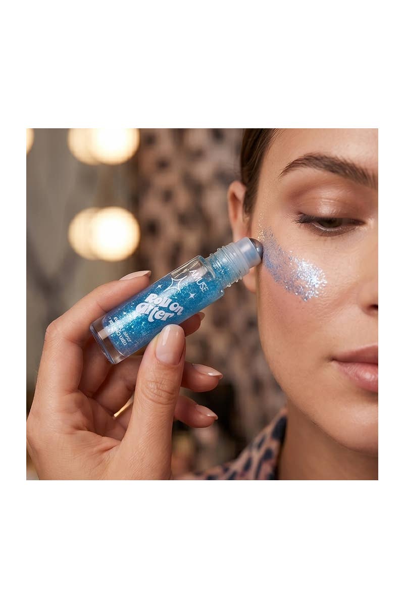 Amuse GL028 Roll on Shimmer Glitter for face & Body - 36 pcs