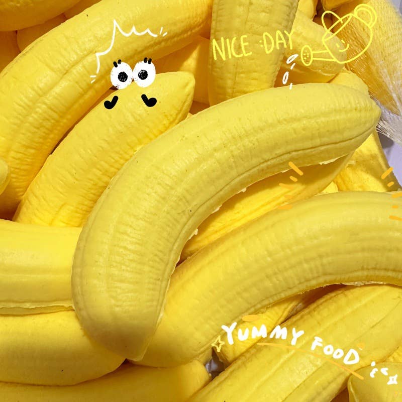 Banana Squishy Fidget Toy