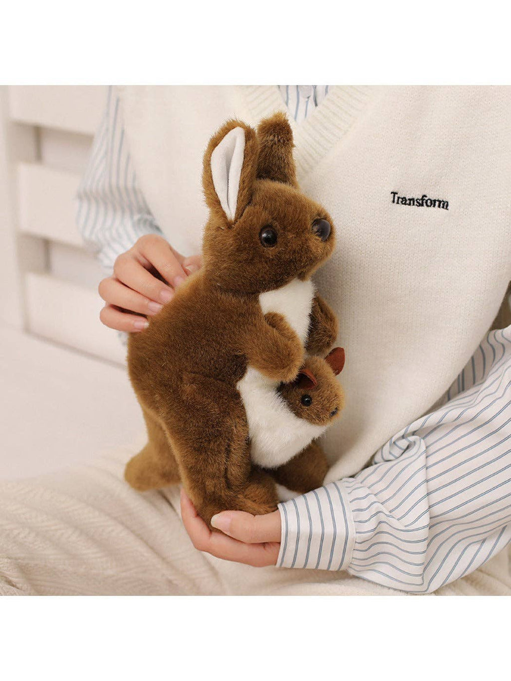 Australian  Kangaroo Plush Toy Stuffed Souvenir Gift