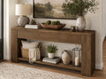 Ribbed Modern Console Table