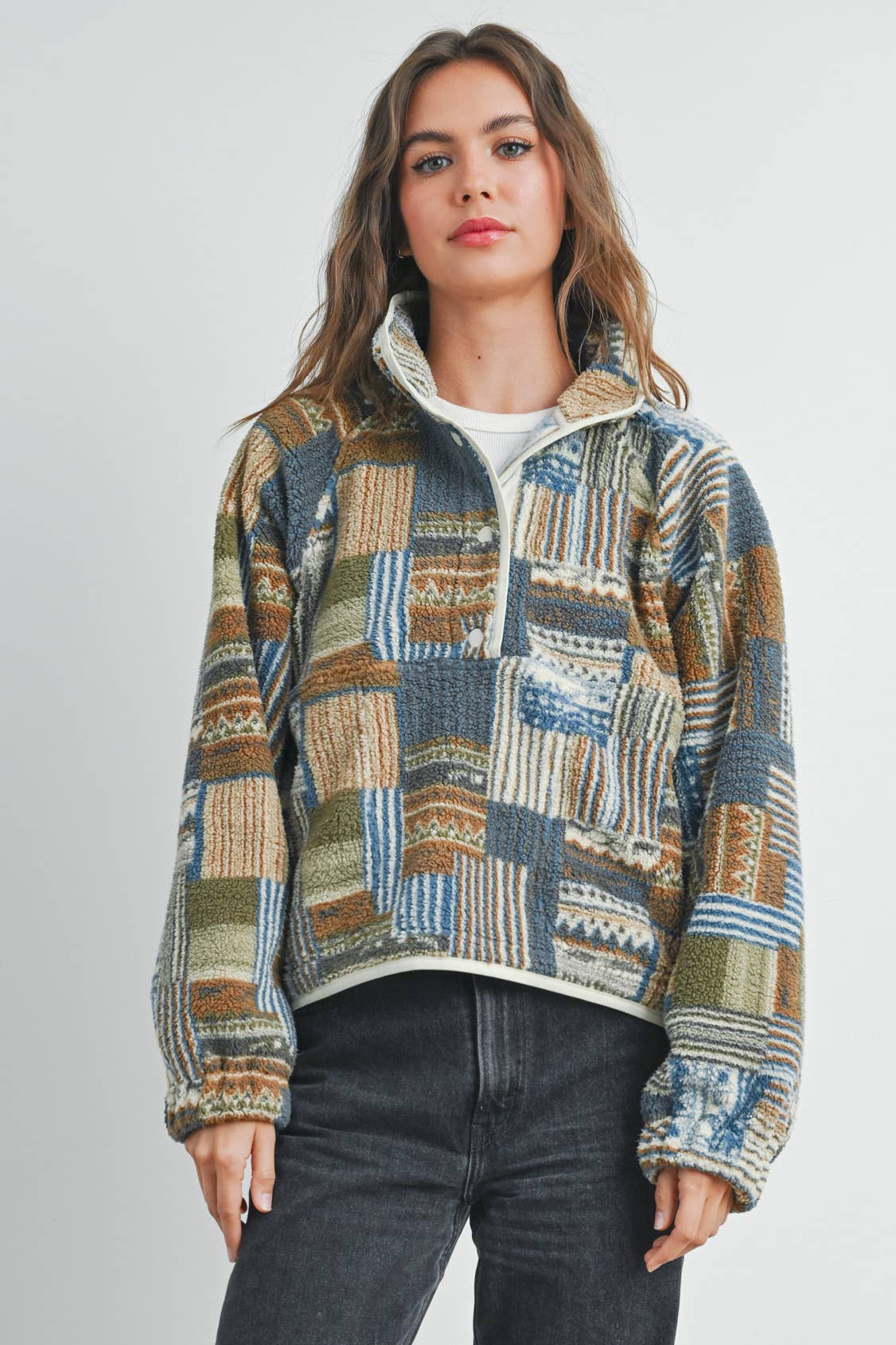 Patchwork Sweatshirt