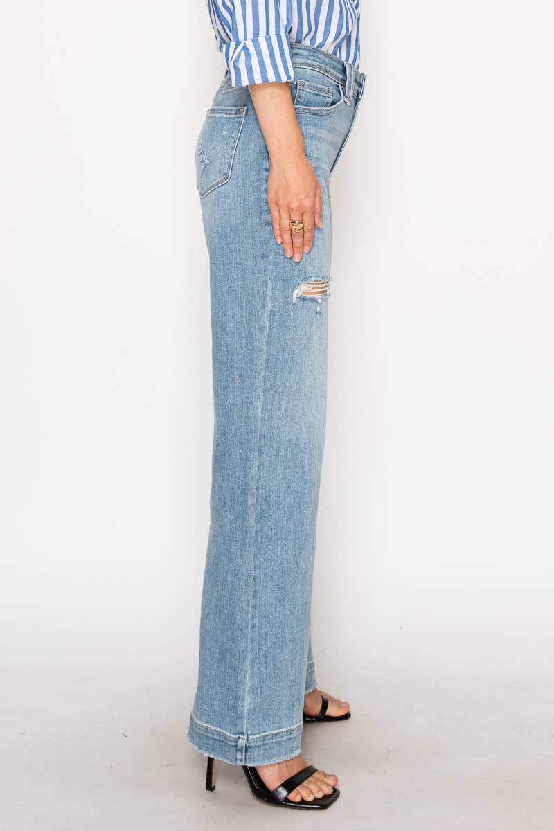 Corset Ultra High Rise Modern Wide Jeans … PREMIUM