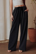 Black Washed Soft Sweatpants