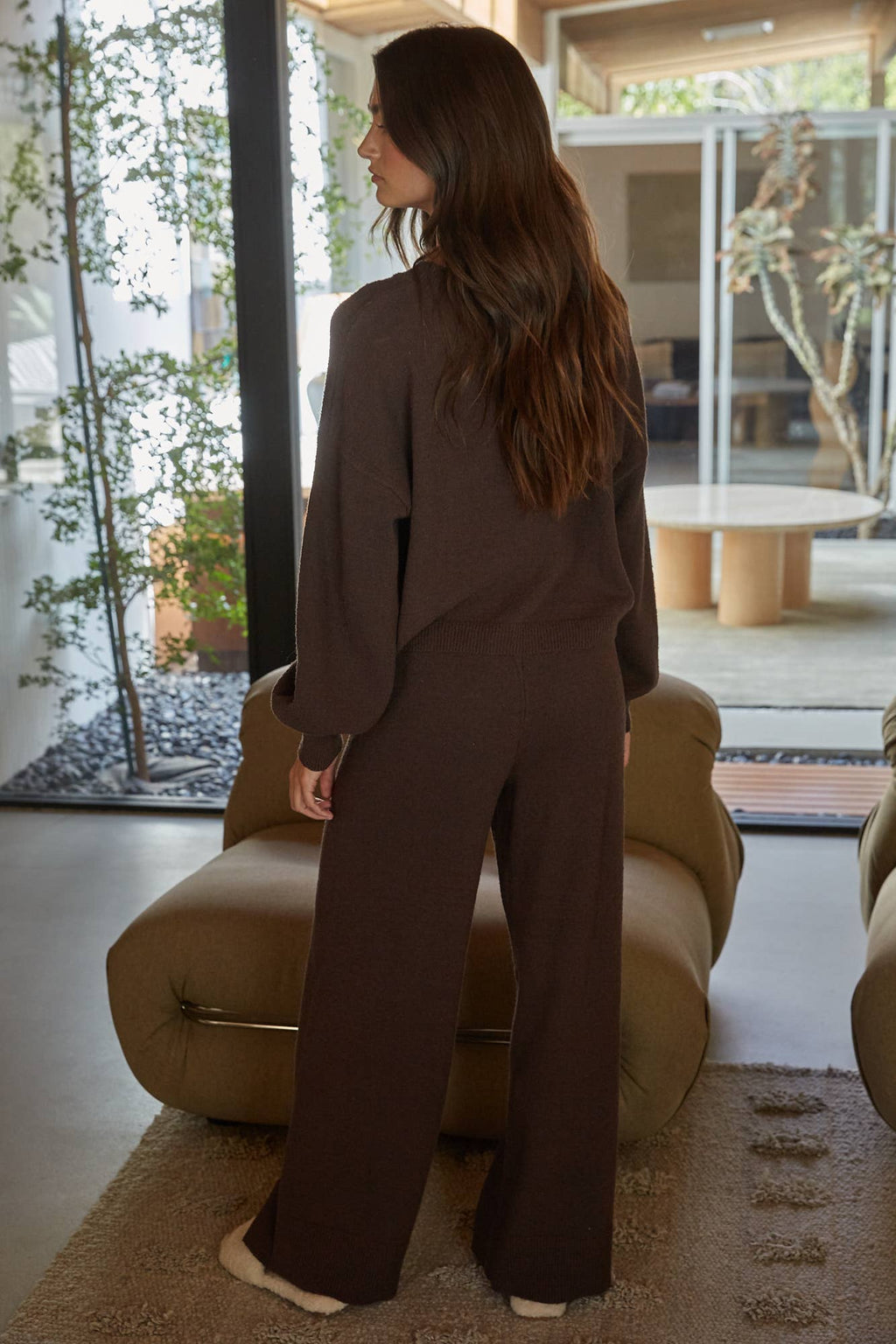 W1634T2 | Knit Sweater Long Sleeve Pullover