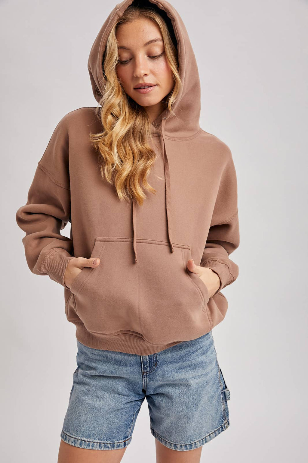 OVERSIZED FLEECE HOODIE