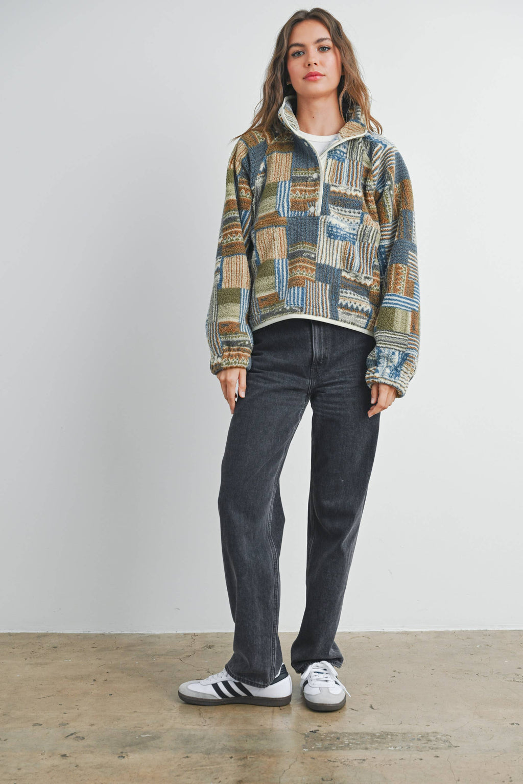 Patchwork Sweatshirt