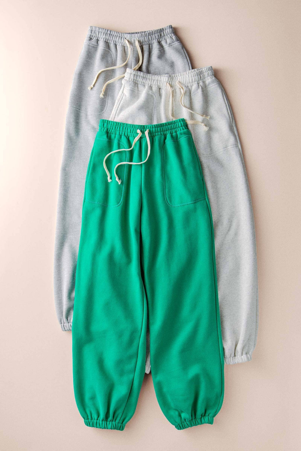 Elastic Drawstring Cotton Sweatpant