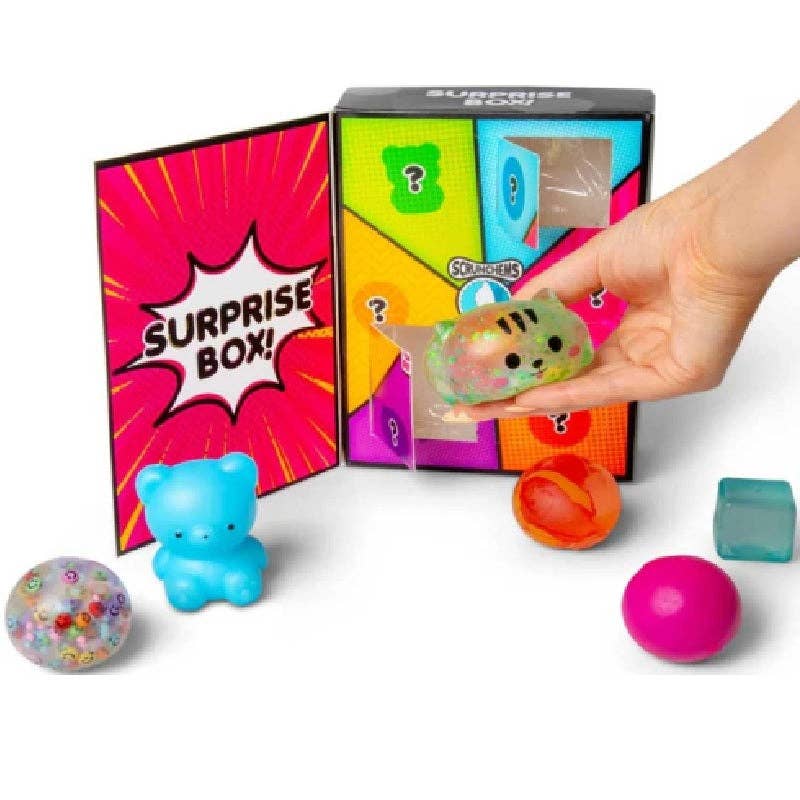 Surprise Box – 6 Sensory Squishy Toy