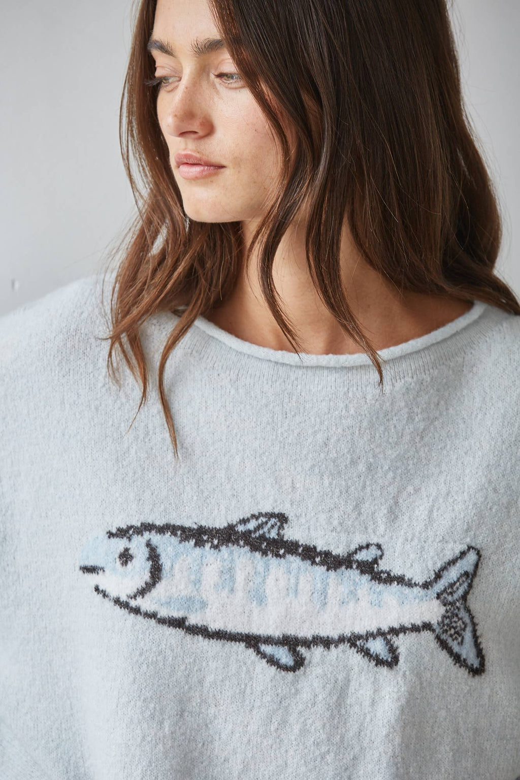 Knit Fish Sweater