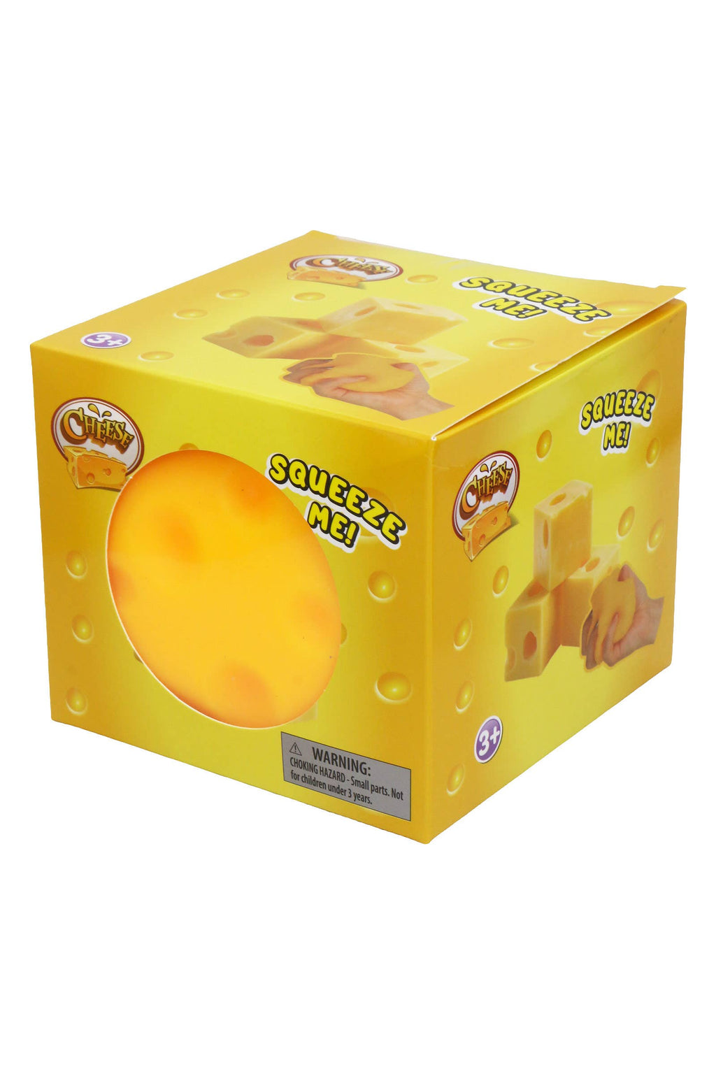 JUMBO Cheese Cube Squishy Toy
