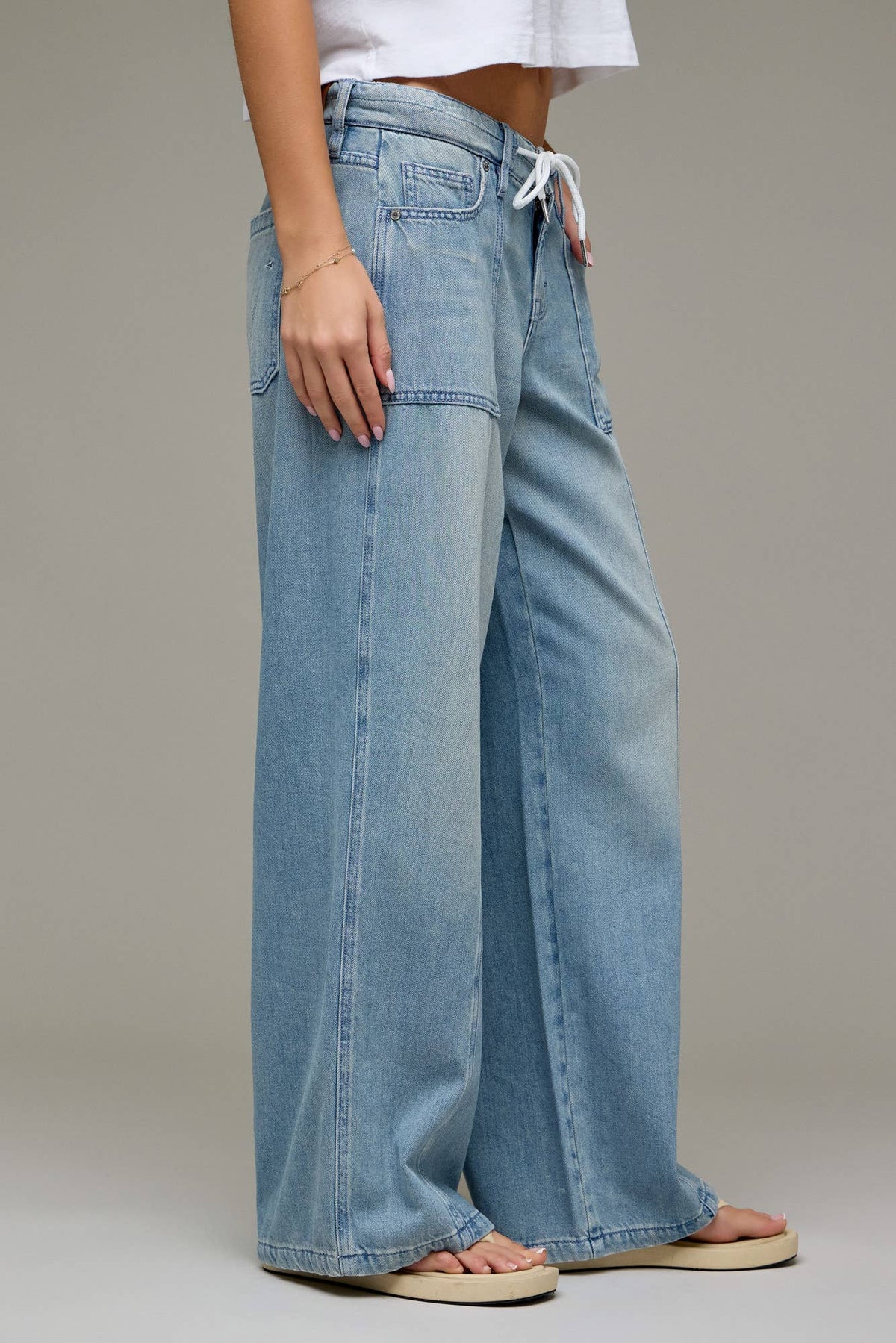 Vintage Super Soft Mid Rise Wide Leg