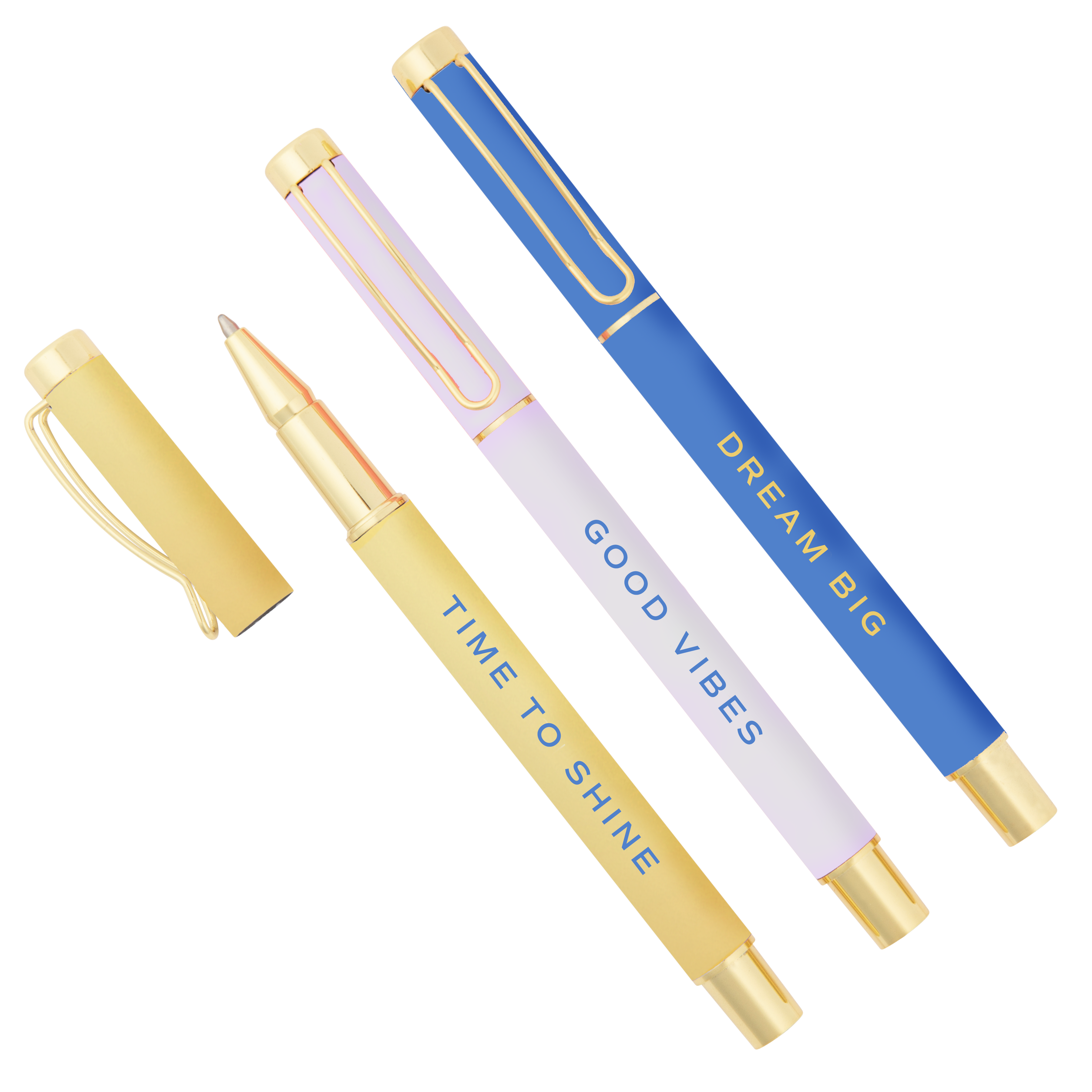Good Vibes Metal Pen Set