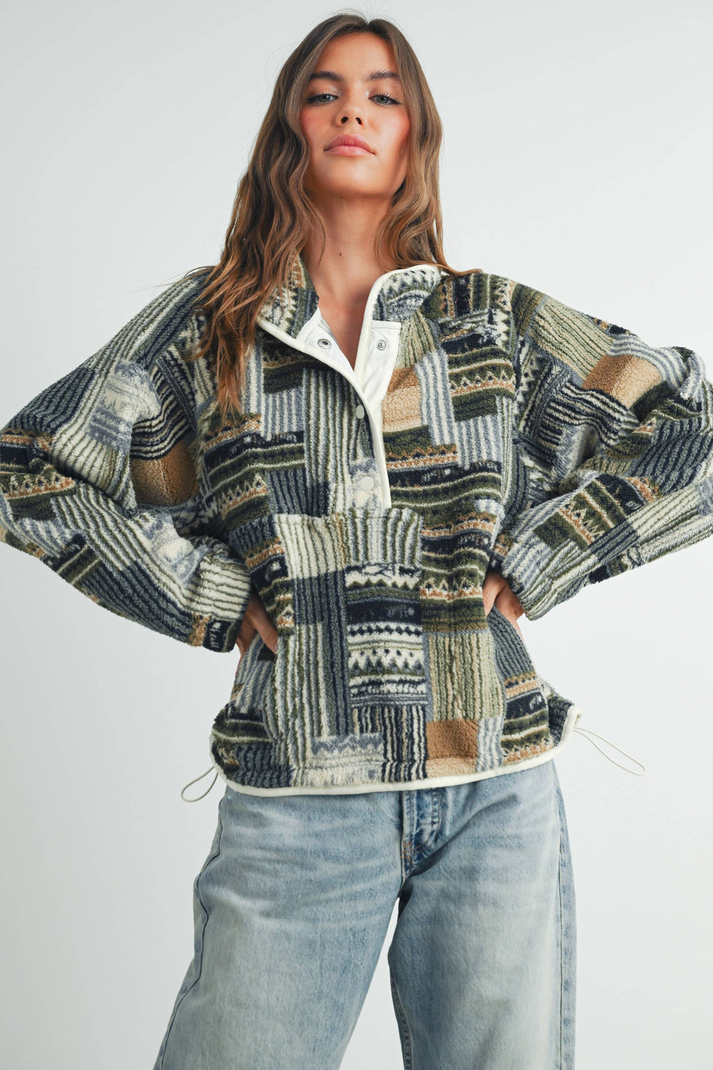 Patchwork Sweatshirt