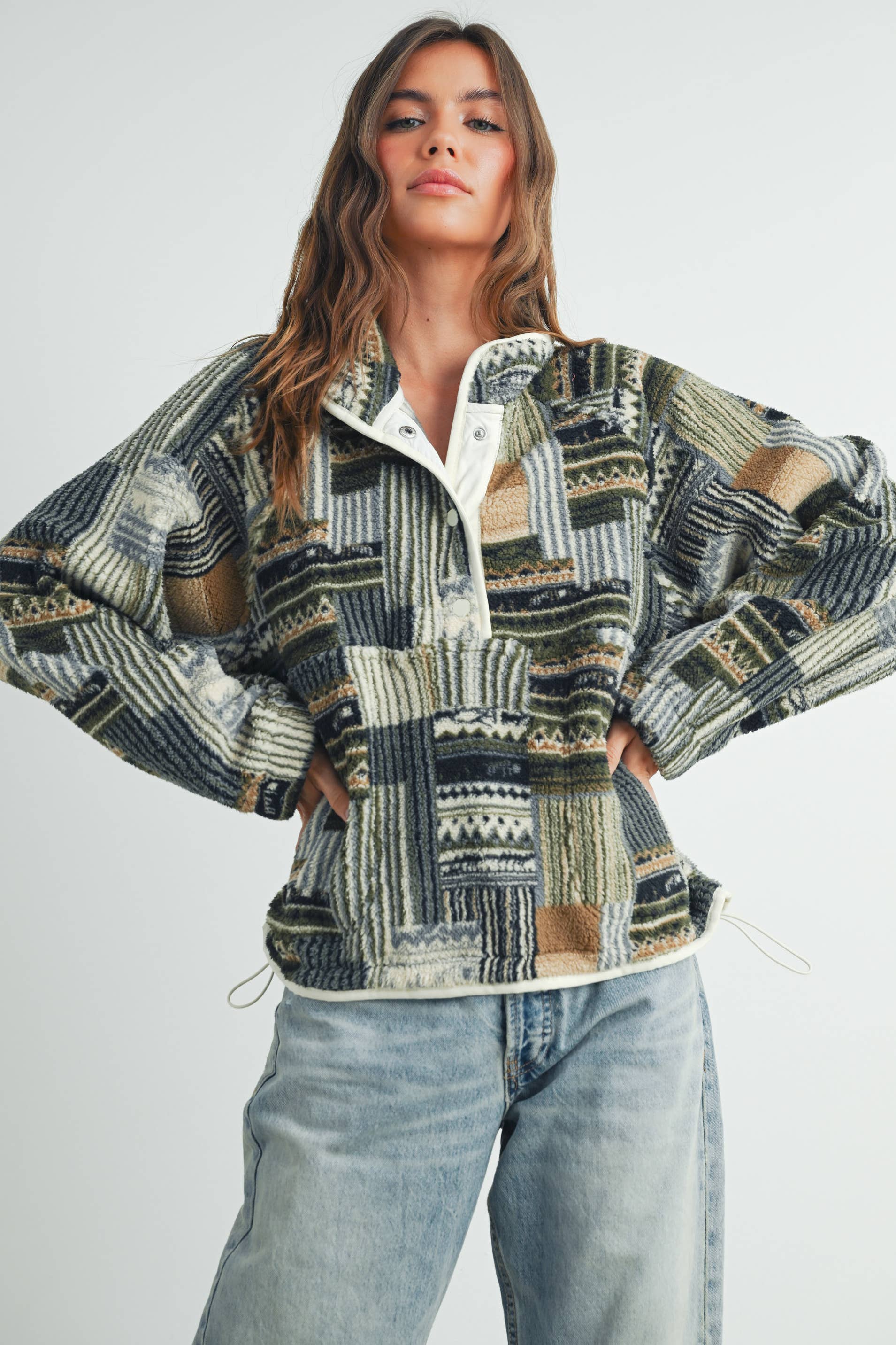 Patchwork Sweatshirt