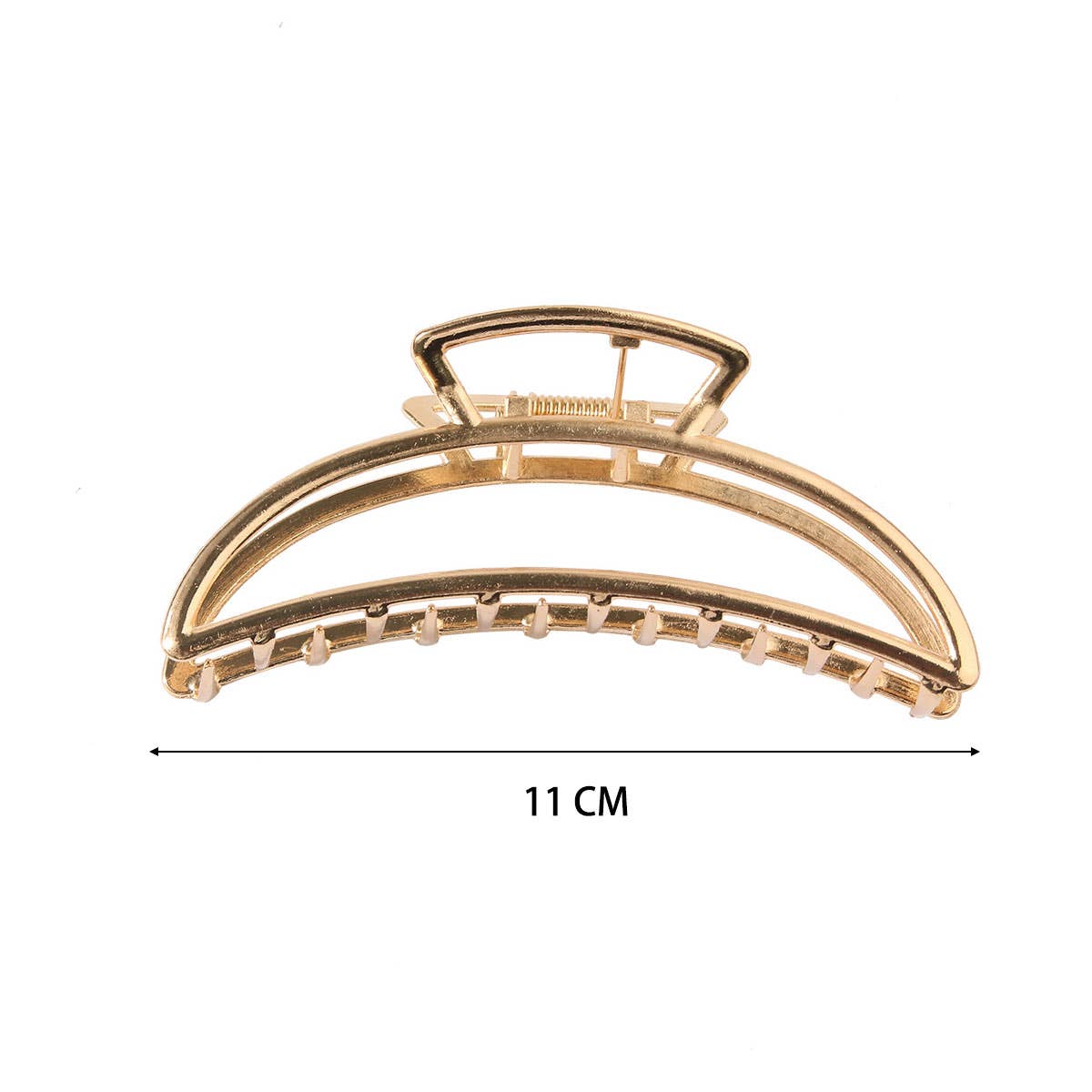 Gold Metal Hair Claws