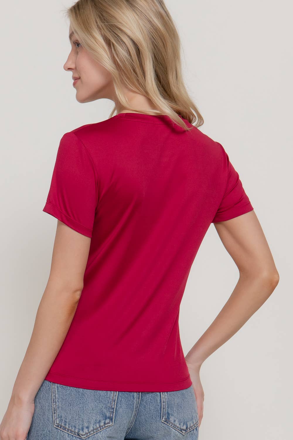 Round Neck Knit Top