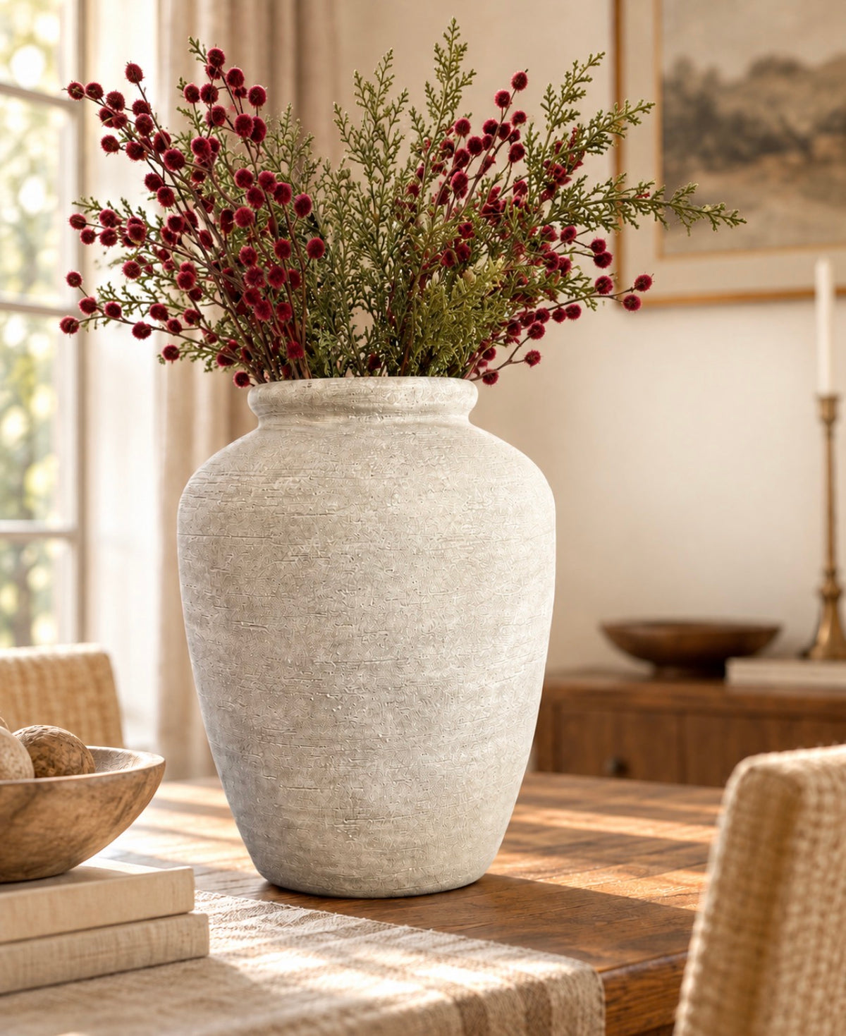 Textured vase - Fall