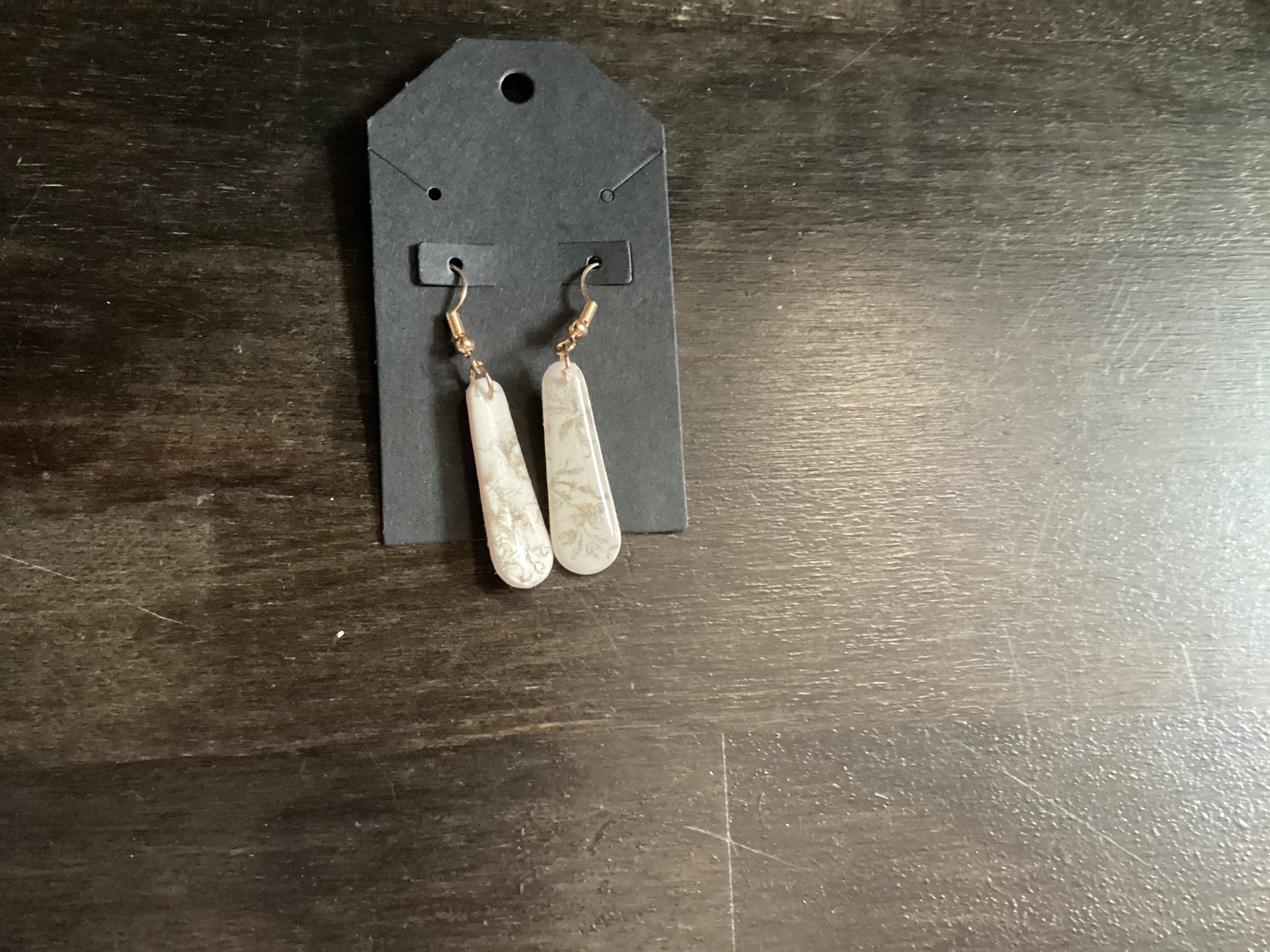 Handcrafted Clay & Resin Earrings by Quinn & Clay