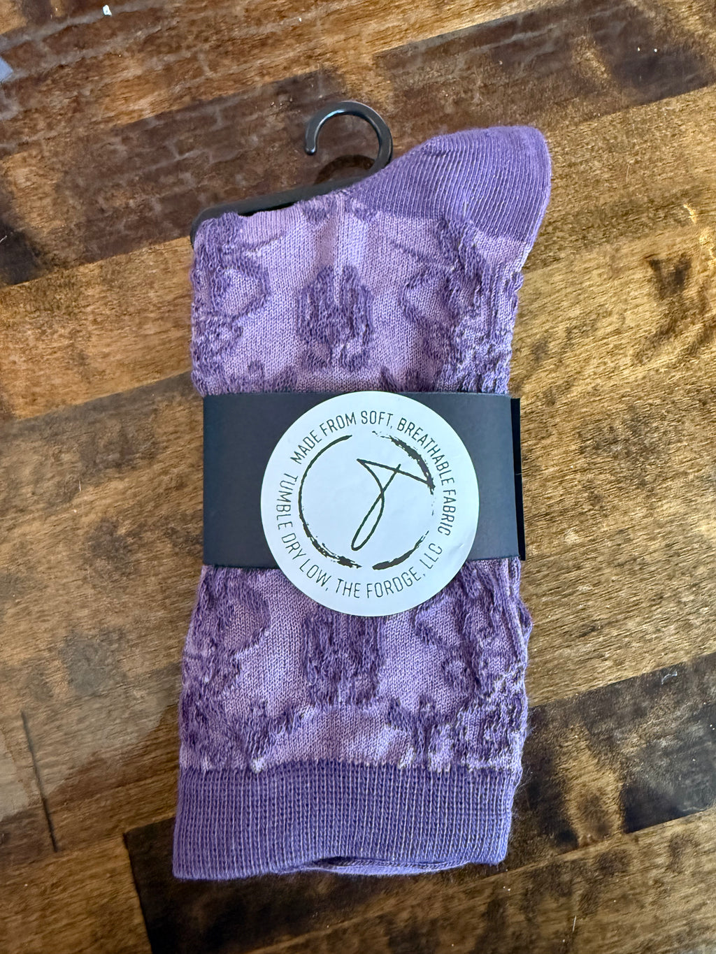Ladies Vintage Floral Jacquard Socks