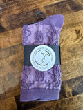 Ladies Vintage Floral Jacquard Socks