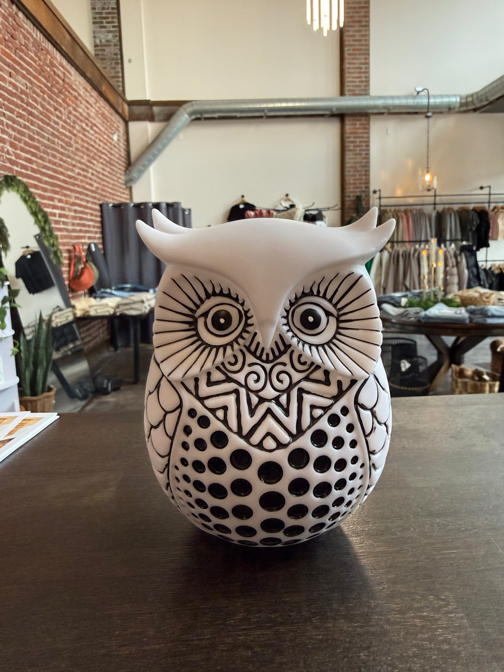 Modern Ceramic Owl