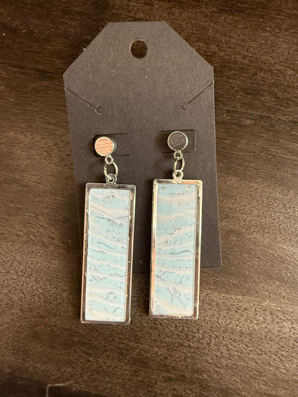 Handcrafted Clay & Resin Earrings by Quinn & Clay