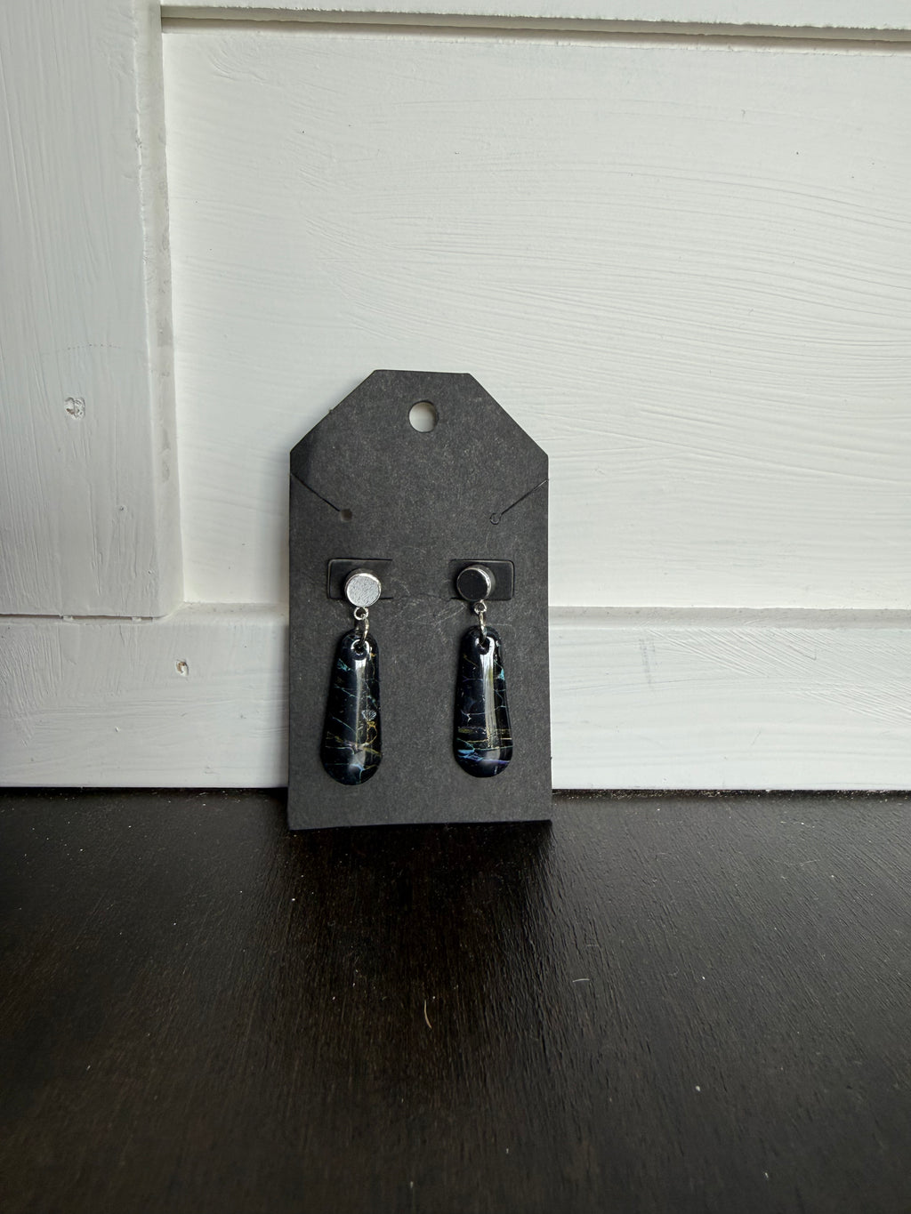 Handcrafted Clay & Resin Earrings by Quinn & Clay