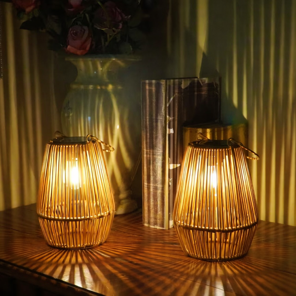 Bamboo or Beaded Lights - Solar