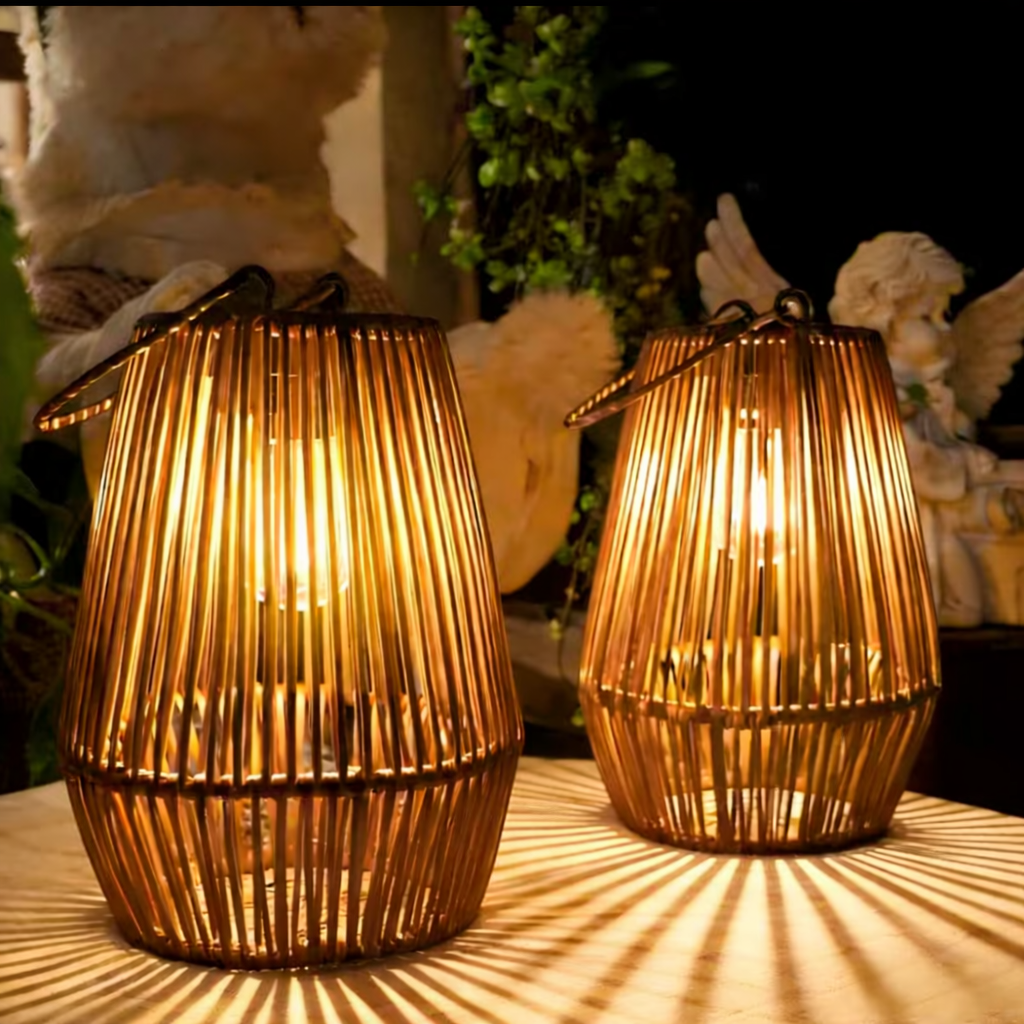 Bamboo or Beaded Lights - Solar
