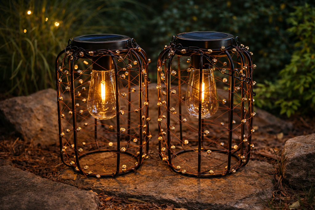 Bamboo or Beaded Lights - Solar