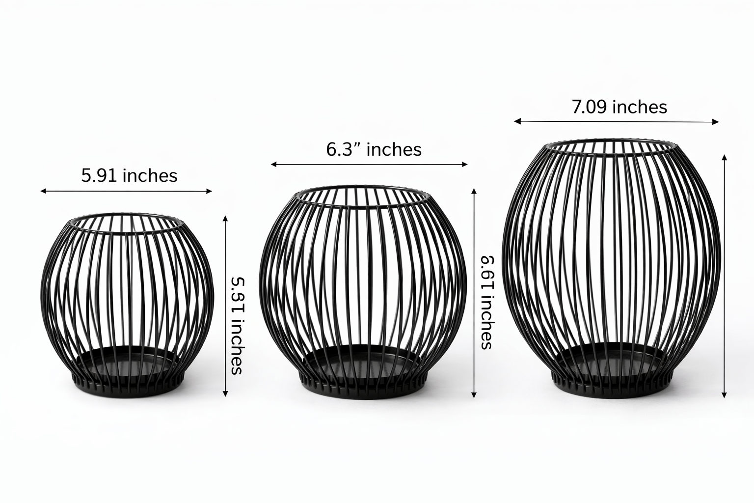 Metal Candle Holders