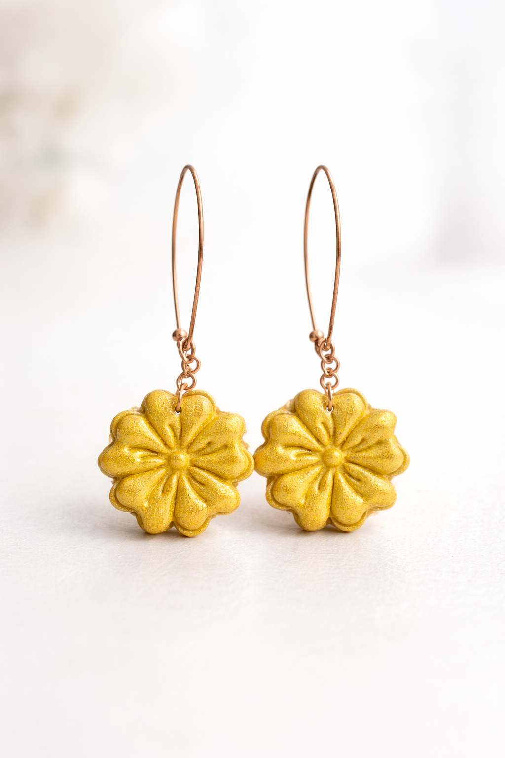 Handcrafted Clay & Resin Earrings by Quinn & Clay