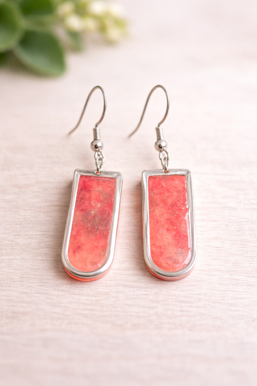 Handcrafted Clay & Resin Earrings by Quinn & Clay
