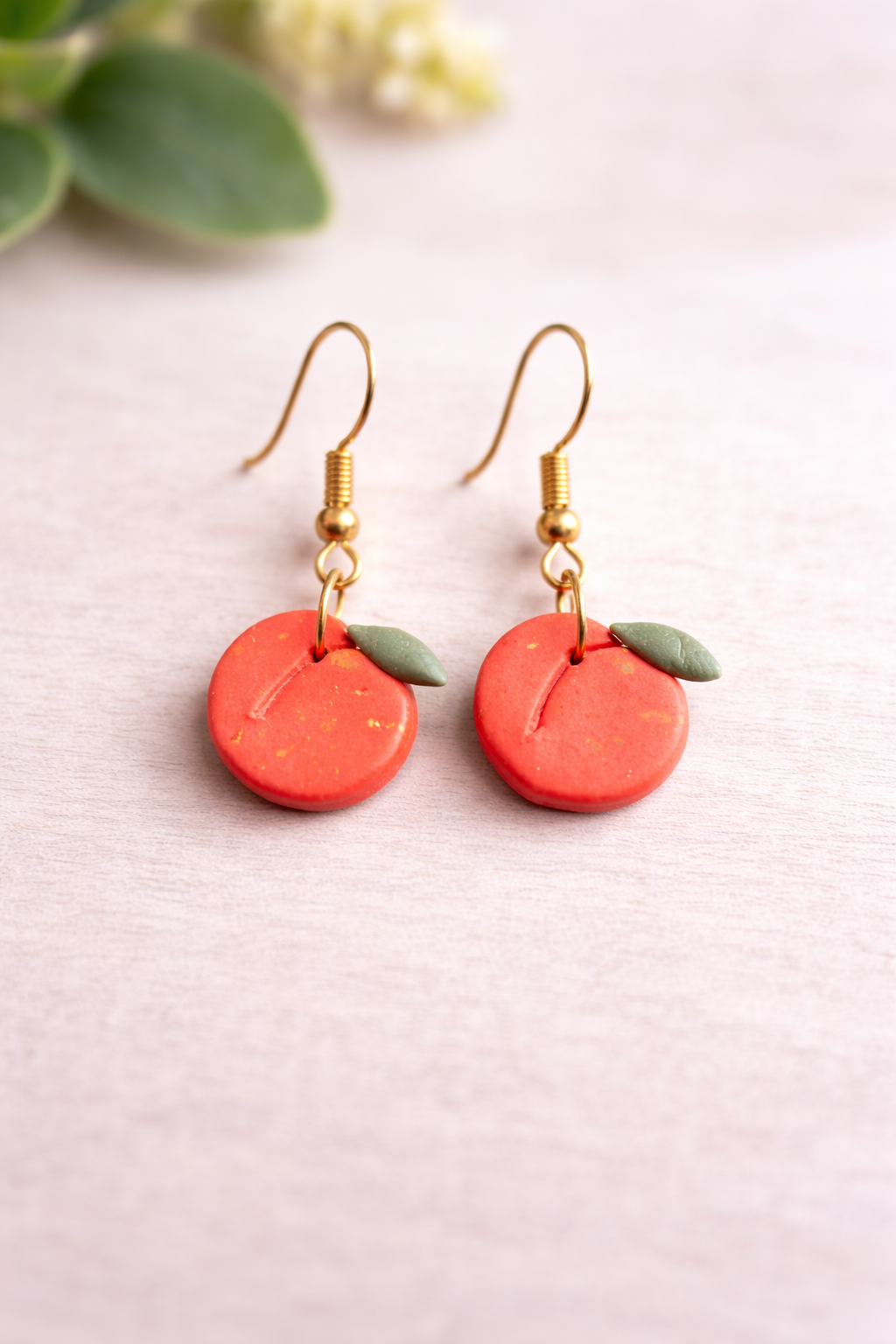 Handcrafted Clay & Resin Earrings by Quinn & Clay