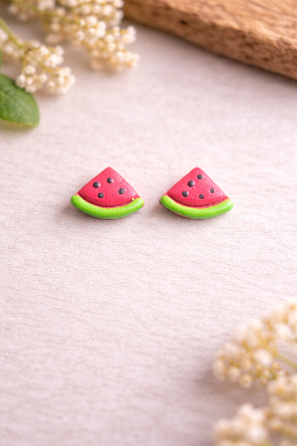 Handcrafted Clay & Resin Earrings by Quinn & Clay