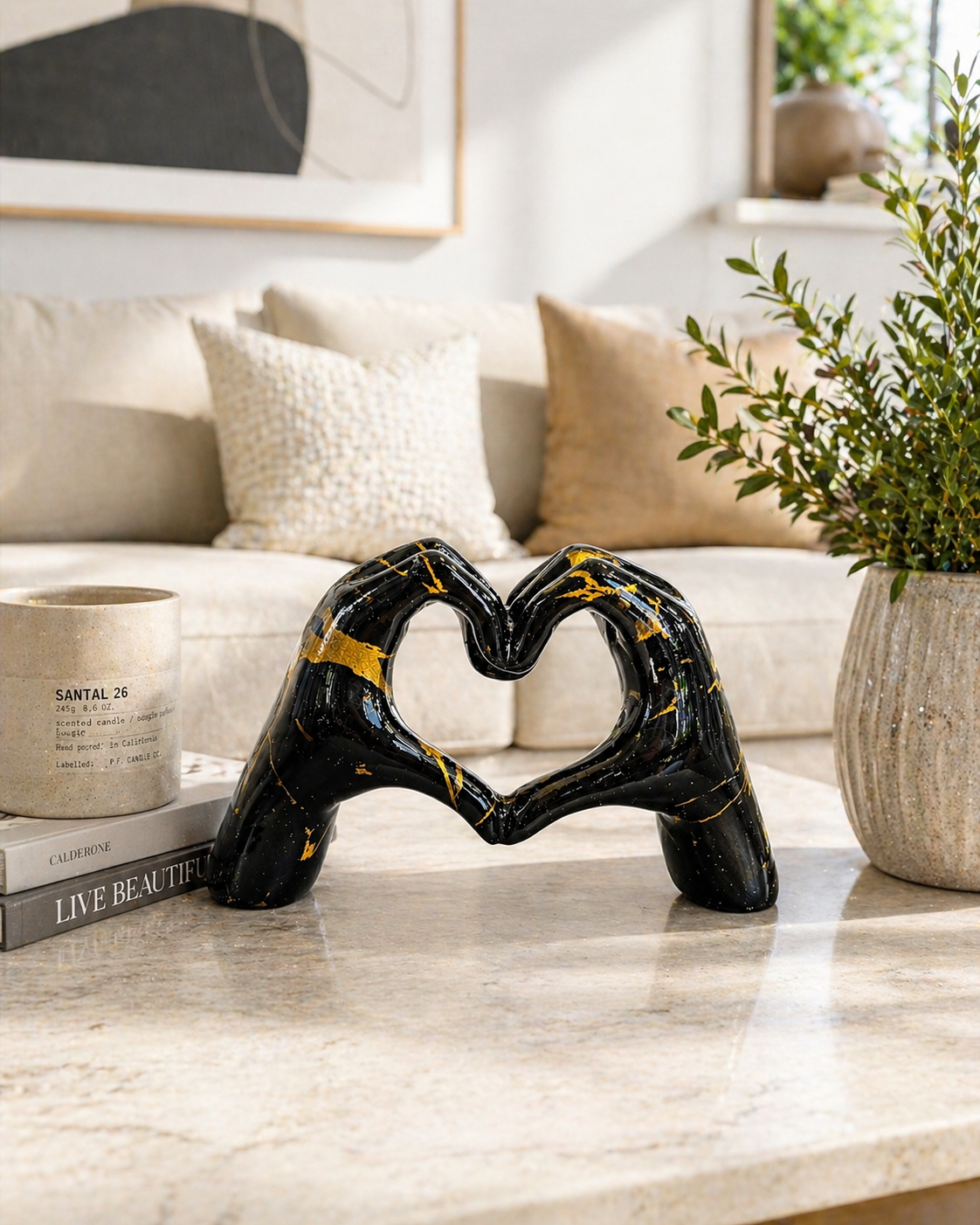 Modern HEART accent