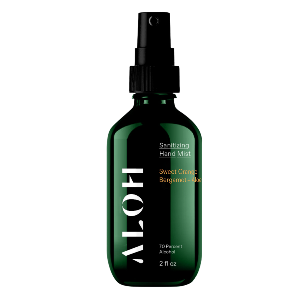 Hand Sanitizing Mist - Sweet Orange Bergamot + Aloe 2oz 