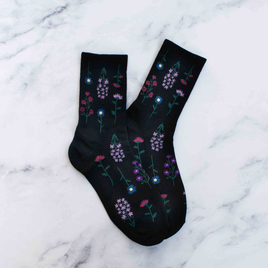 Botanical Garden Casual Socks …Premium