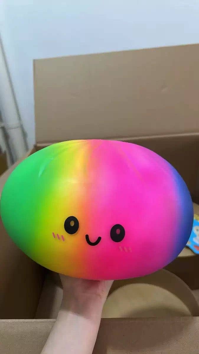Huge Dumpling – 10’ Jumbo Squishy Rainbow   