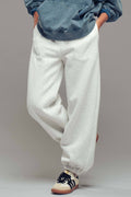 Elastic Drawstring Cotton Sweatpant