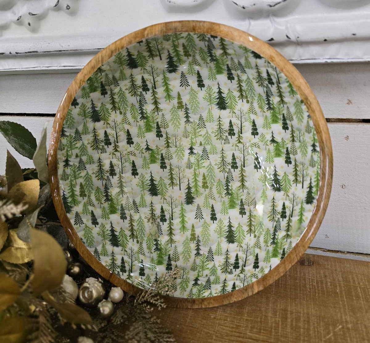 Christmas Tree Bowl 10in