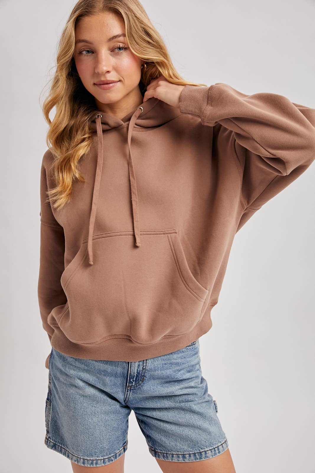 OVERSIZED FLEECE HOODIE