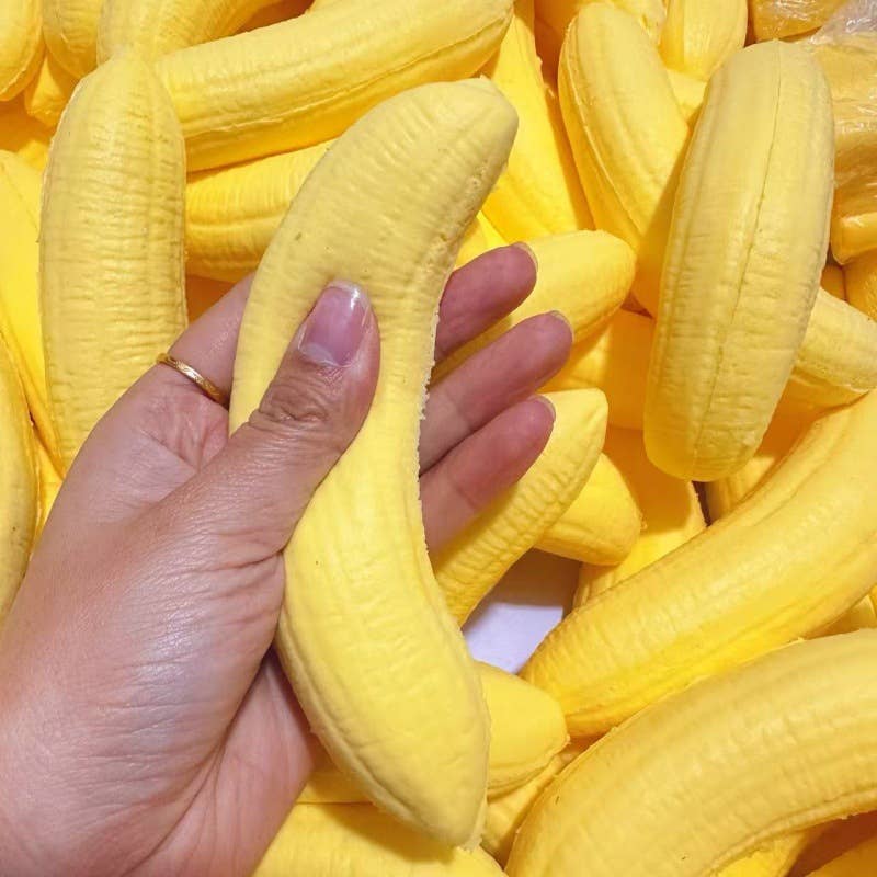 Banana Squishy Fidget Toy